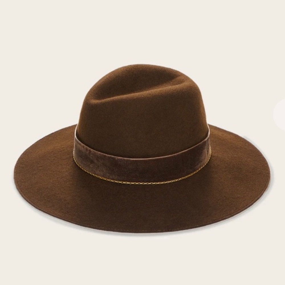 NWT Freya x Veronica Beard Brown Hat